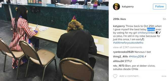 Lady Gaga, Taylor Swift di bau cu Tong thong My hinh anh 11