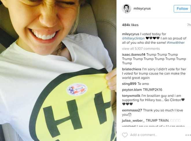 Lady Gaga, Taylor Swift di bau cu Tong thong My hinh anh 3