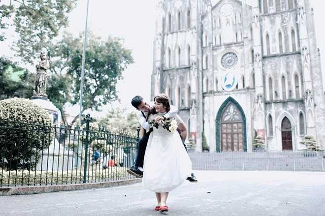 Anh cuoi hai huoc cua co dau nang hon chu re gan 20 kg hinh anh 9