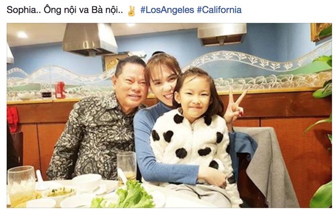 Con ty phu Hoang Kieu am chi Ngoc Trinh la vo cua cha minh hinh anh 1