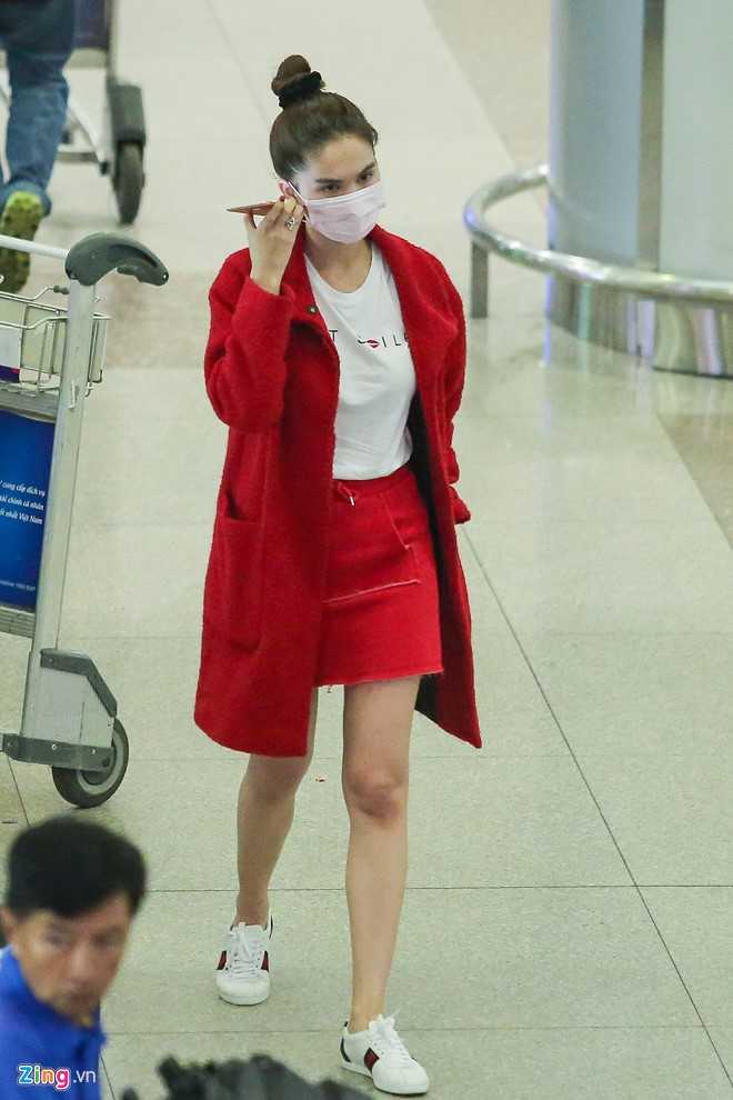 Ngoc Trinh bit kin mat khi ve nuoc sau ky nghi voi ban trai hinh anh 7