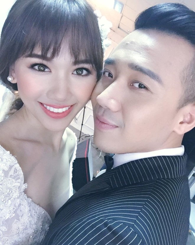 Vo chong Tran Thanh di choi toi 7h sang trong dem tan hon hinh anh 1