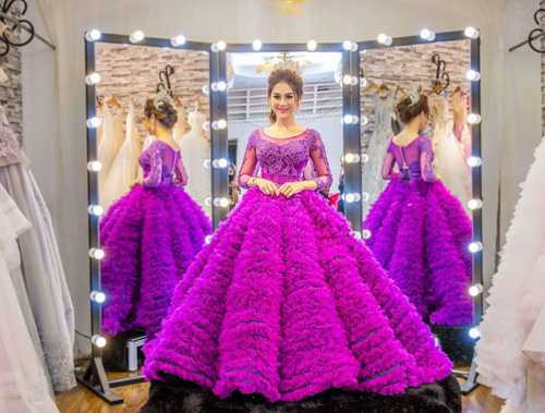 Lâm Khánh Chi liên tục mặc áo cưới, tiết lộ sắp lấy chồng - 4