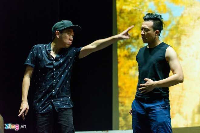 Hari Won bit kin mat theo Tran Thanh di tap kich Tet hinh anh 7