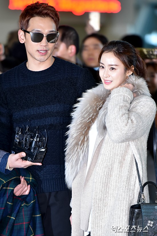 Kim Tae Hee va Bi Rain lan dau xuat hien sau dam cuoi hinh anh 7