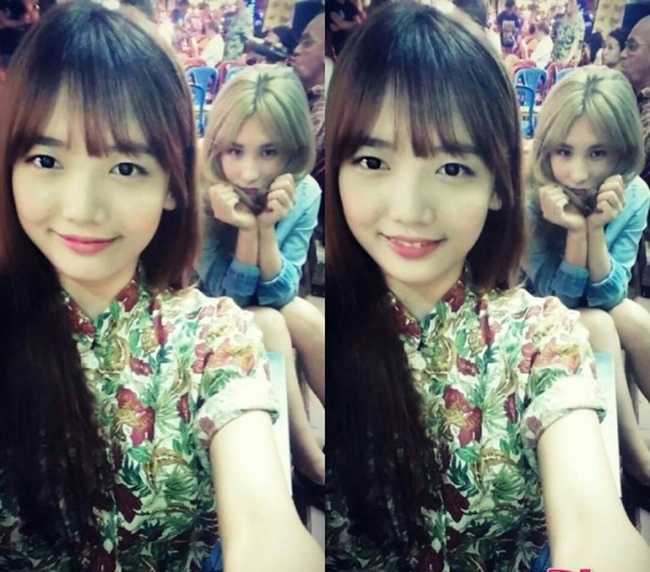 3 chi em nha phuong da dep ngat ngay, 3 chi em hari con gay choang hon hinh anh 5