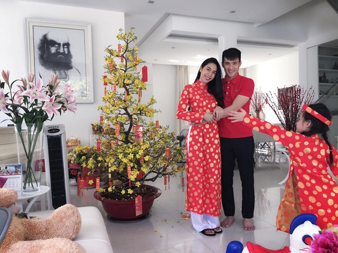 Thuy Tien mac do rong, nghi van mang bau lan hai hinh anh 3