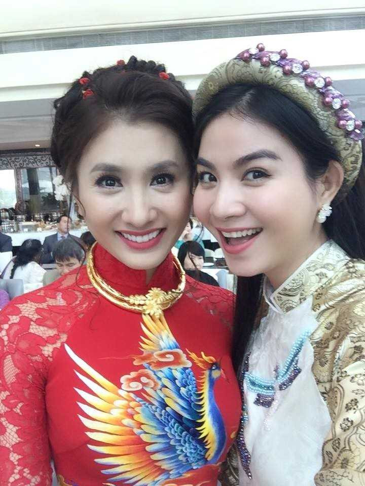 Nguyet Anh va ong xa An Do rang ro cung dan sao Viet trong le an hoi hinh anh 2