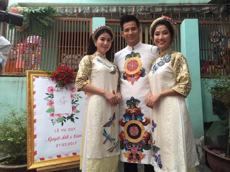 Nguyet Anh va ong xa An Do rang ro cung dan sao Viet trong le an hoi hinh anh 10