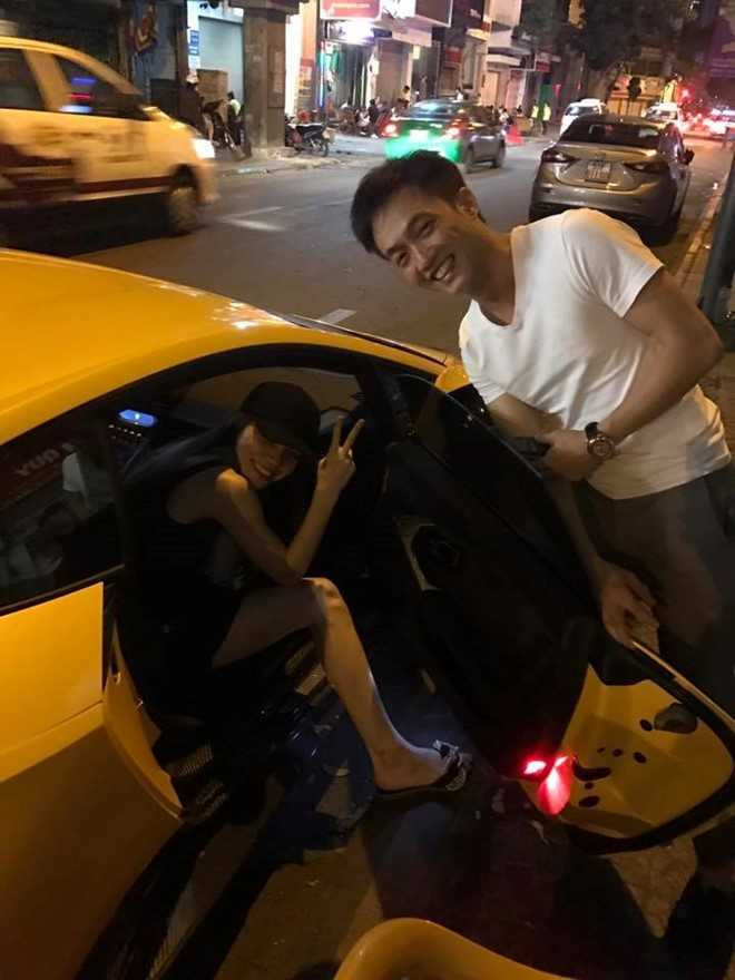 Ho Ngoc Ha vui ve di an dem cung Cuong Do La hinh anh 1