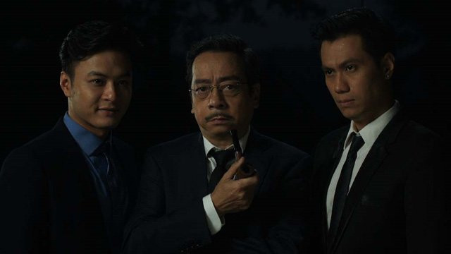 Việt Anh (ngoài cùng bên phải) khẳng định ngoài đời anh khá hài hước, không khó tính như nhân vật Phan Hải trong Người phán xử.