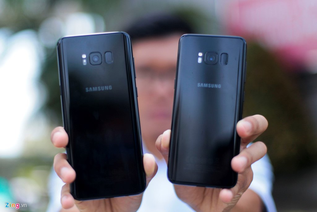 Mo hop Samsung Galaxy S8, S8+ ban thuong mai sap ban tai VN hinh anh 3