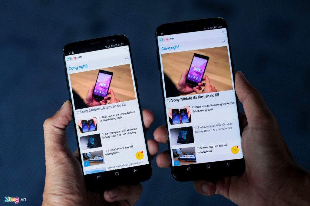 Mo hop Samsung Galaxy S8, S8+ ban thuong mai sap ban tai VN hinh anh 14