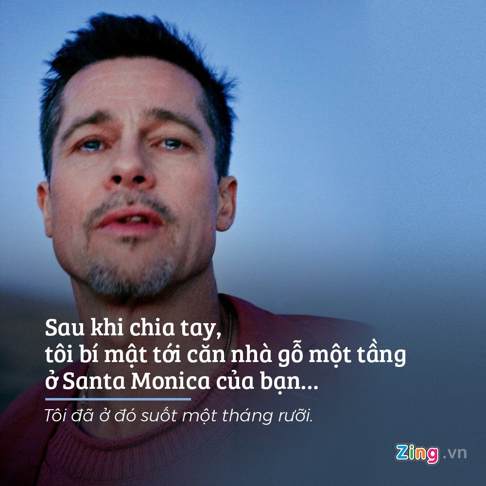 Chia se dau long cua Brad Pitt trong bai phong van dau tien hau ly hon hinh anh 6