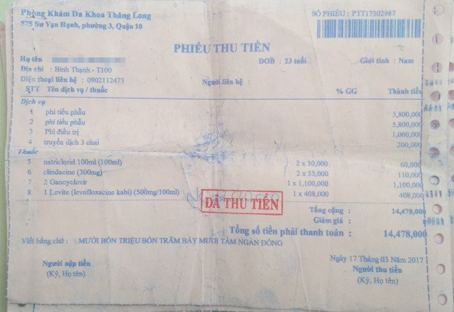 Bi to, phong kham co bac si Trung Quoc tra lai tien cho benh nhan hinh anh 1