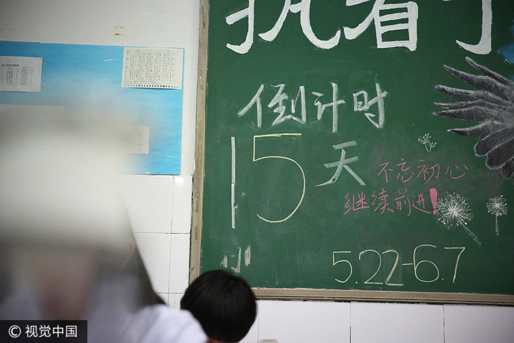 Nhung ngay on thi dai hoc cang thang cua si tu Trung Quoc hinh anh 8