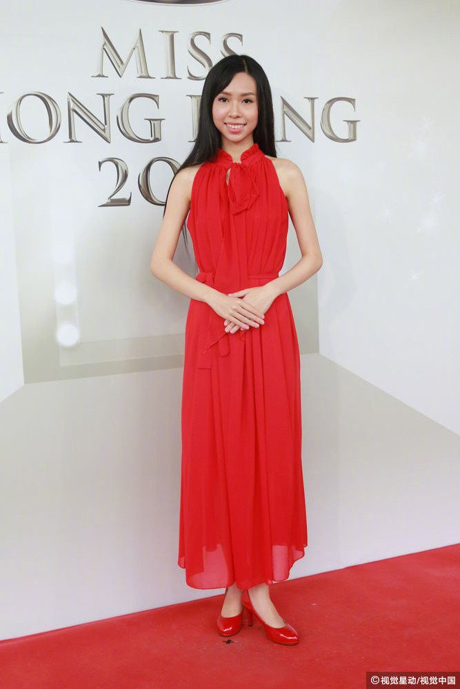 Dan thi sinh hoa hau Hong Kong lai gay chu y vi duoi chuan dep hinh anh 8