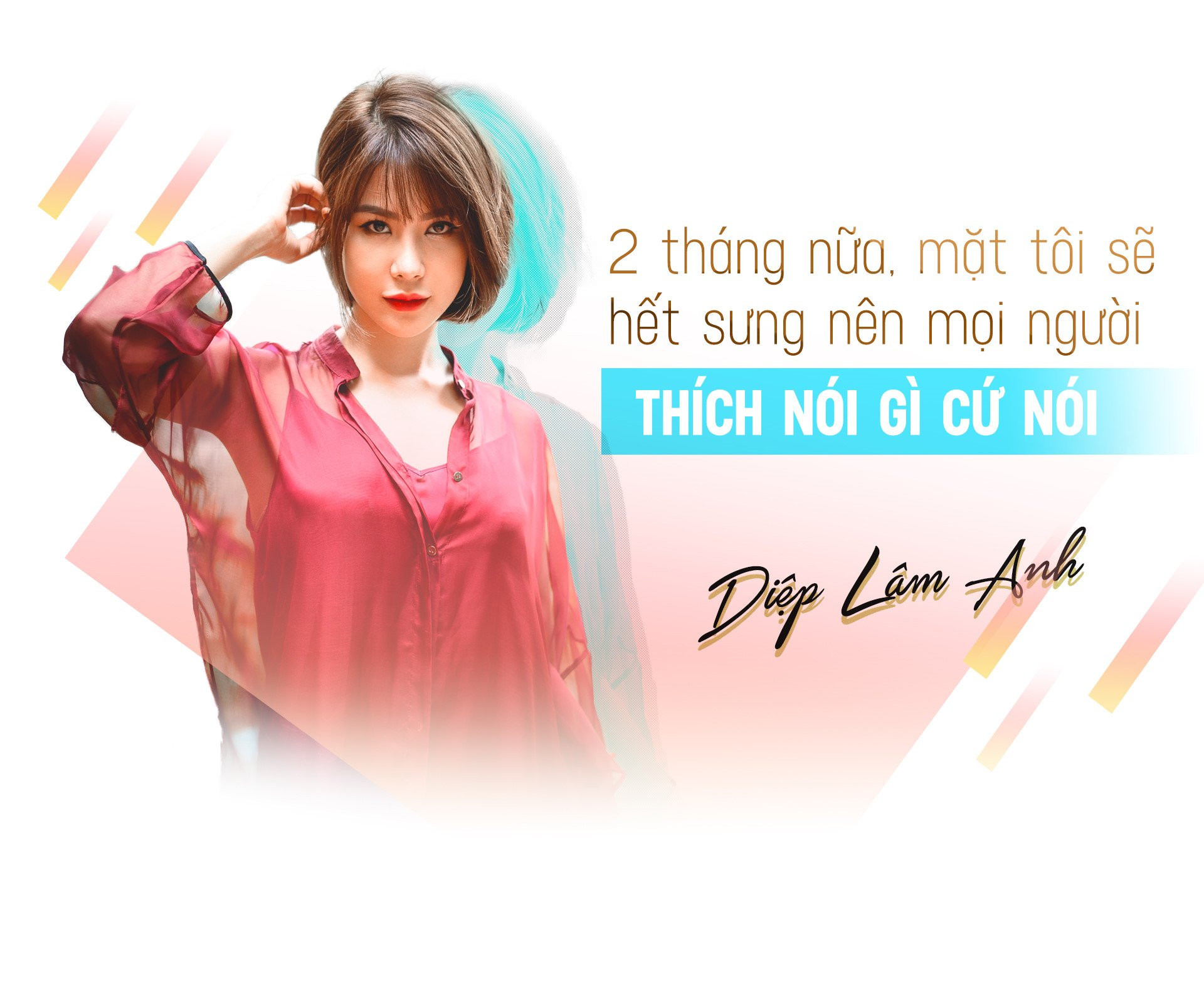 Diep Lam Anh thua nhan mat sung vi sang Han Quoc tiem mo, collagen hinh anh 3