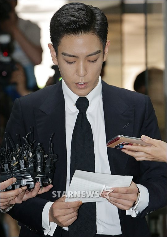 Scandal hut can sa cua T.O.P khien don vi canh sat bi giai the hinh anh 1