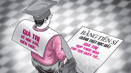 Tran Dang Khoa: Chung ta co qua nhieu tien si, thac si giay hinh anh 1