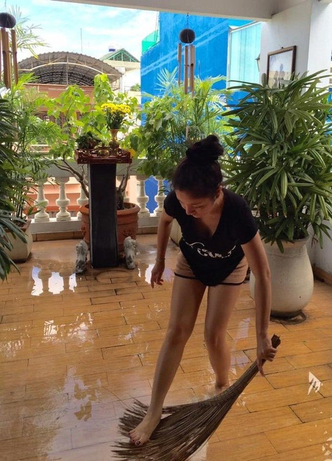 hinh anh o nha gay soc cua nhung 