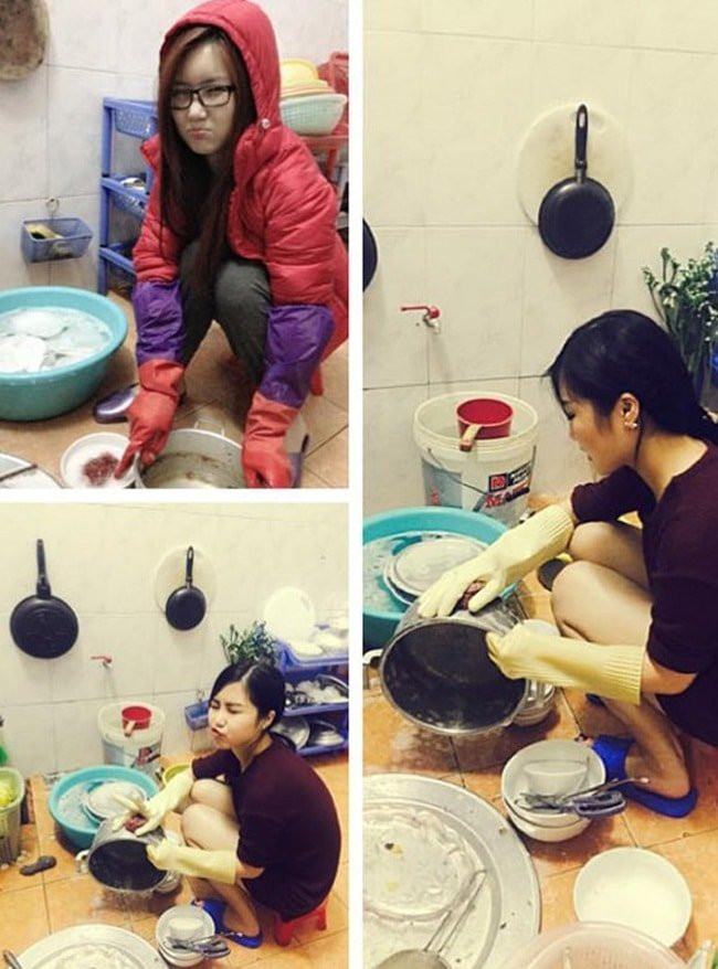 hinh anh o nha gay soc cua nhung 