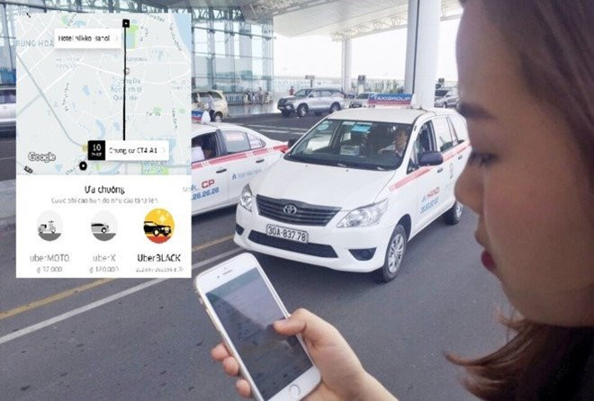 Bo Cong Thuong de nghi sua luat coi Uber, Grab la doanh nghiep van tai hinh anh 1