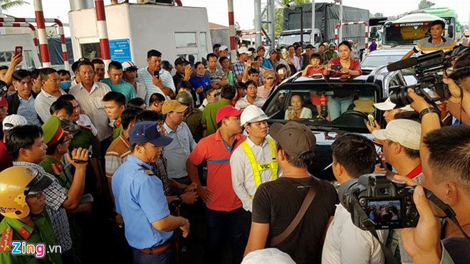 Chu dau tu de nghi xu ly nguoi gay roi tai BOT Cai Lay hinh anh 1