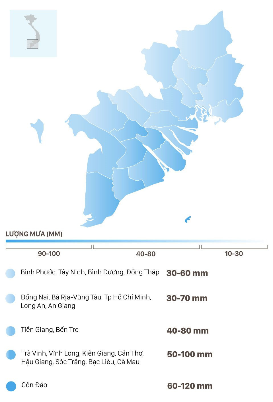 Du bao cap gio va luong mua tu chieu 25/12 o khu vuc Nam Bo hinh anh 2