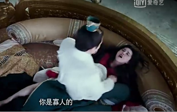 Một cảnh phim Thắng Thiên Hạ khiến nhiều người bức xúc.