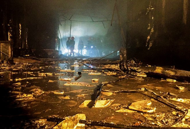 10 phong hat cua quan karaoke Kingdom bi ba hoa thieu rui hinh anh 2