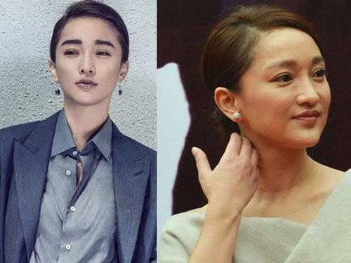 Trái hẳn với vẻ nuột nà, phong trần trên bìa tạp chí, Châu Tổng Châu Tấn đã lộ dấu vết tuổi tác với nếp nhăn trên mặt.