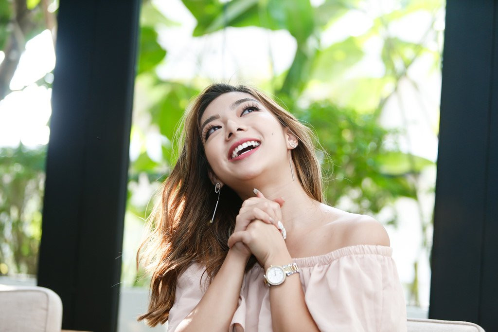 Con gai Chuong mon Vinh Xuan: 'Muon nhu Kaity Nguyen khi vao showbiz' hinh anh 4