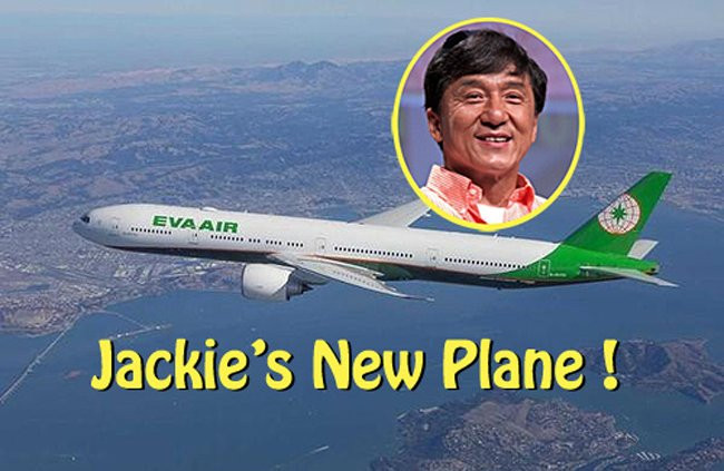Thành Long bỏ tiền tậu máy bay mới. 