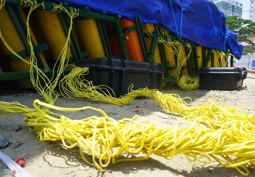 Tran dia phao hoa, khan dai khong lo o Da Nang truoc ngay khai hoa hinh anh 2