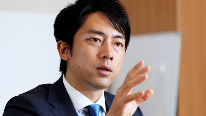 Con trai Koizumi noi len la ung vien thay the Thu tuong Abe hinh anh 1