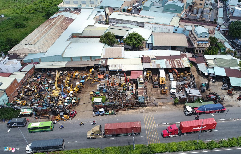 Quan nao o TP.HCM cung co dat cong bo hoang, xe thit cho thue gia beo hinh anh 1