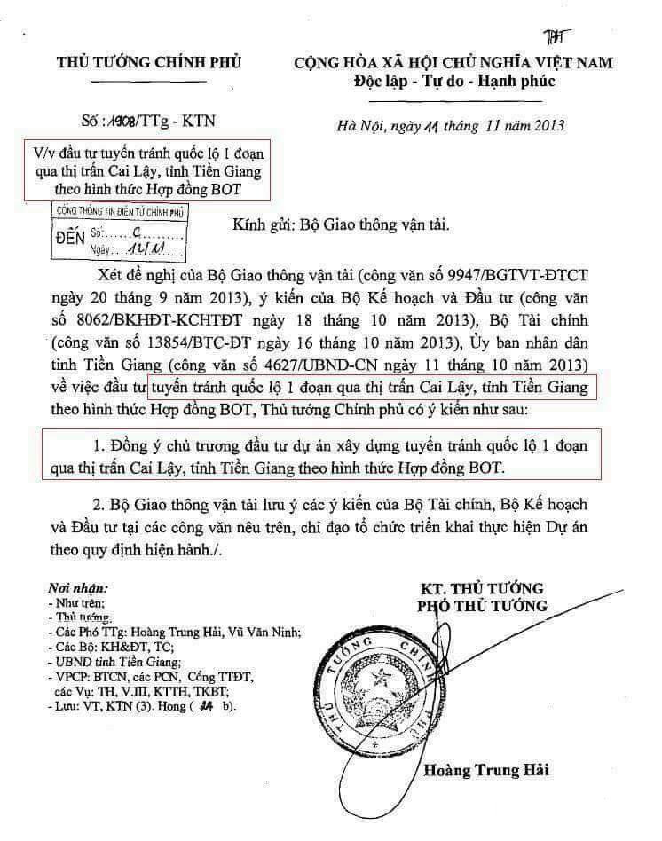 VB Pho TTg dong y chu truong