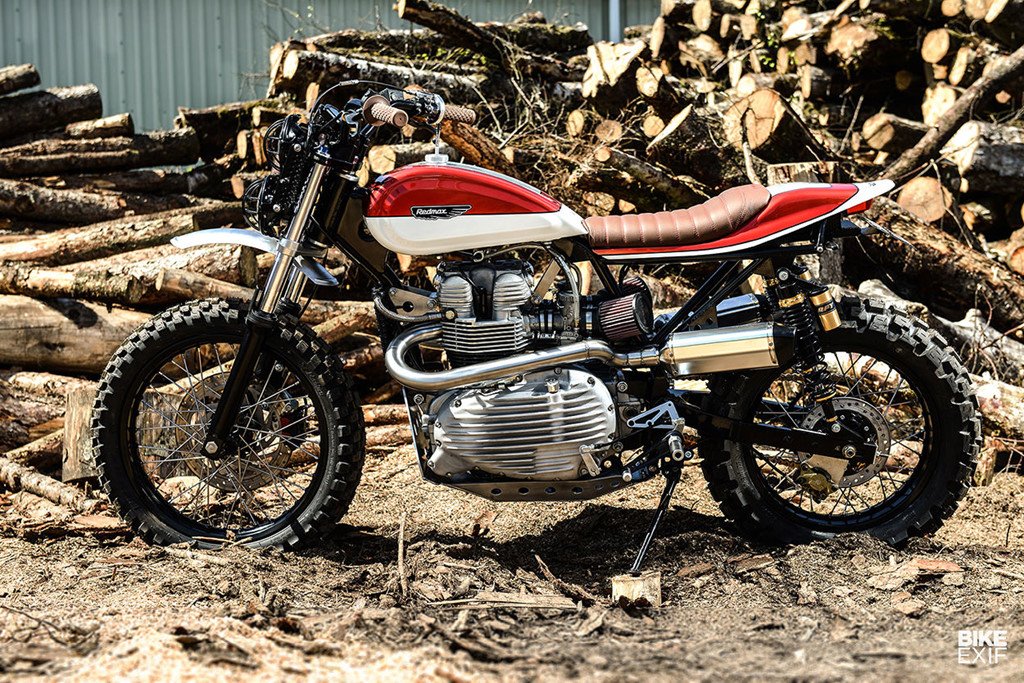 Triumph Scrambler do tracker doc dao tu Anh quoc hinh anh 2