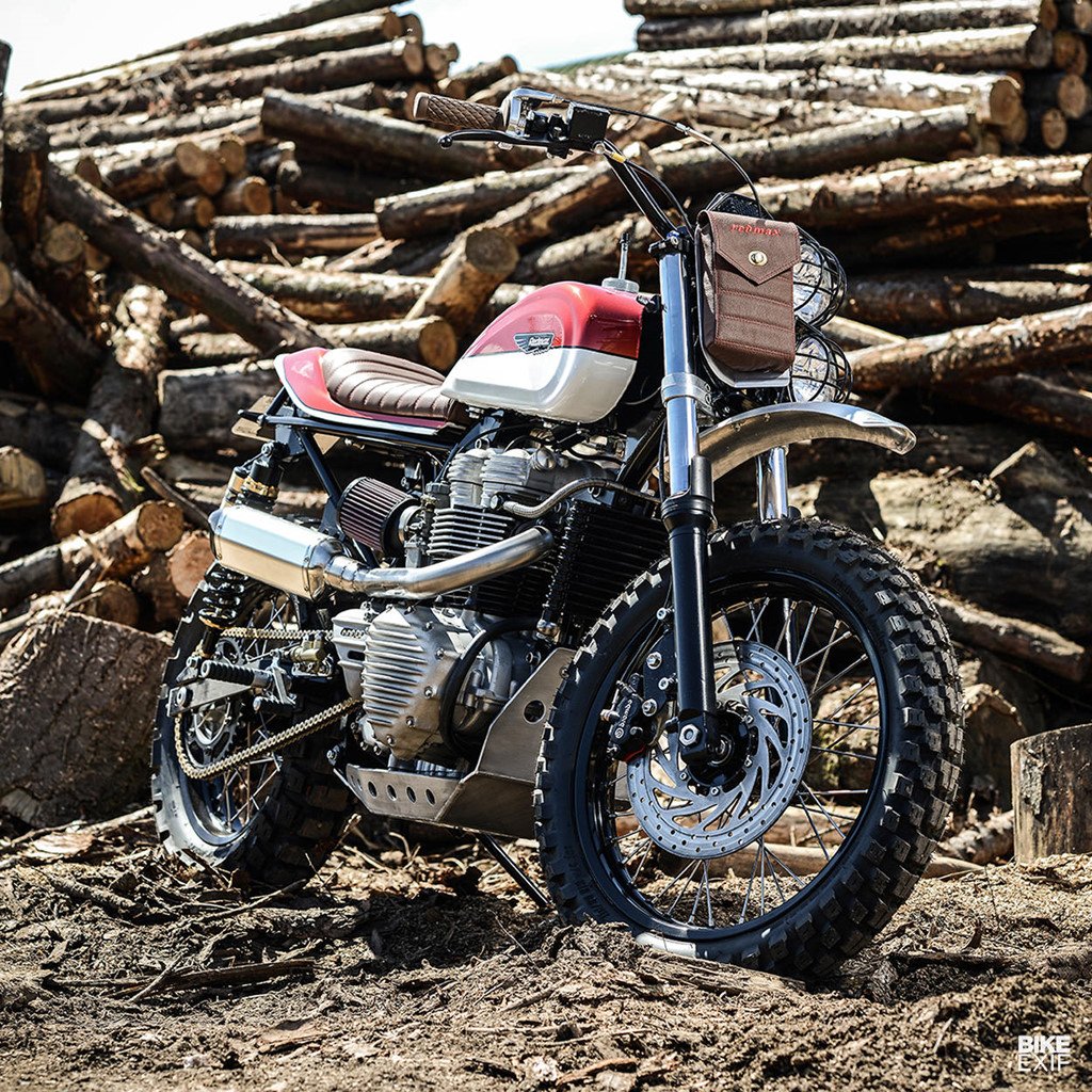 Triumph Scrambler do tracker doc dao tu Anh quoc hinh anh 3