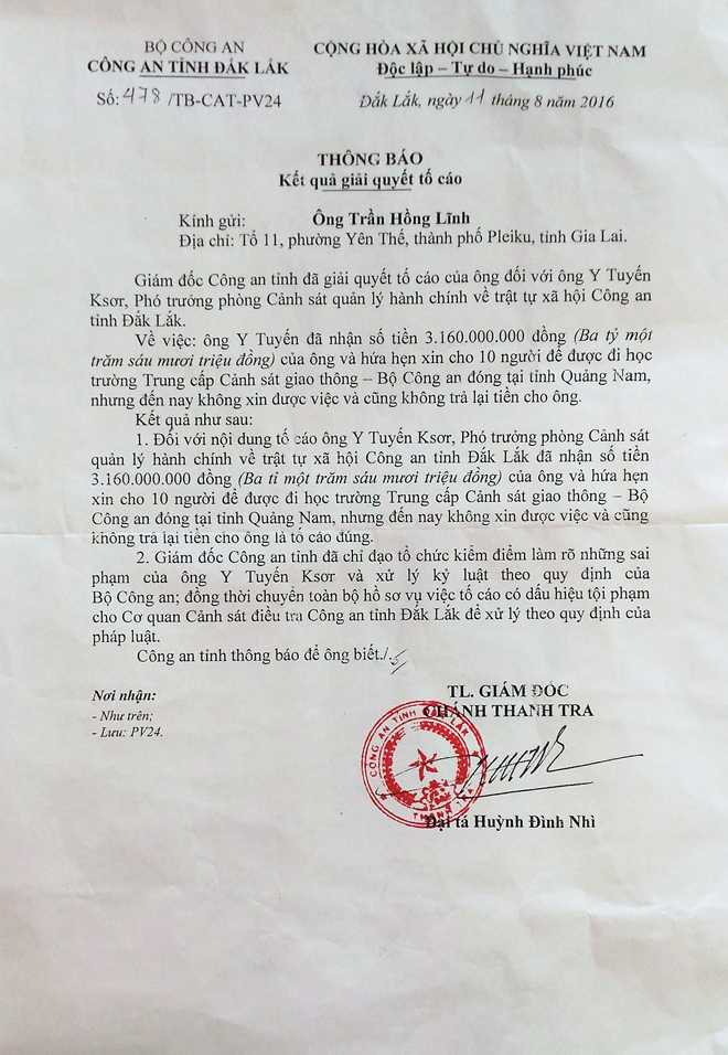 Thượng tá công an nhận tiền tỉ để “chạy trường” cảnh sát - ảnh 4