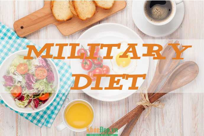 Che do an kieng quan doi MilitaryDiet