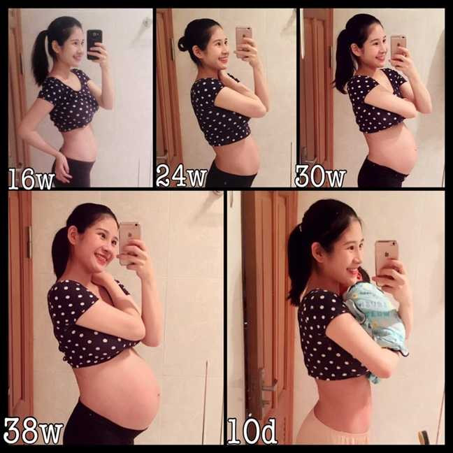 Ba me 9X chia se cach mang bau thong minh: Con khoe, me lai dang chi 1 tuan sau sinh