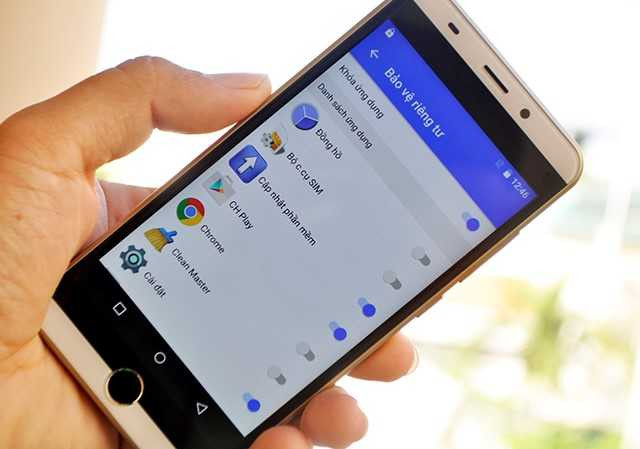 Intex Aqua View: Smartphone An Do gia re co cam bien van tay hinh anh 4