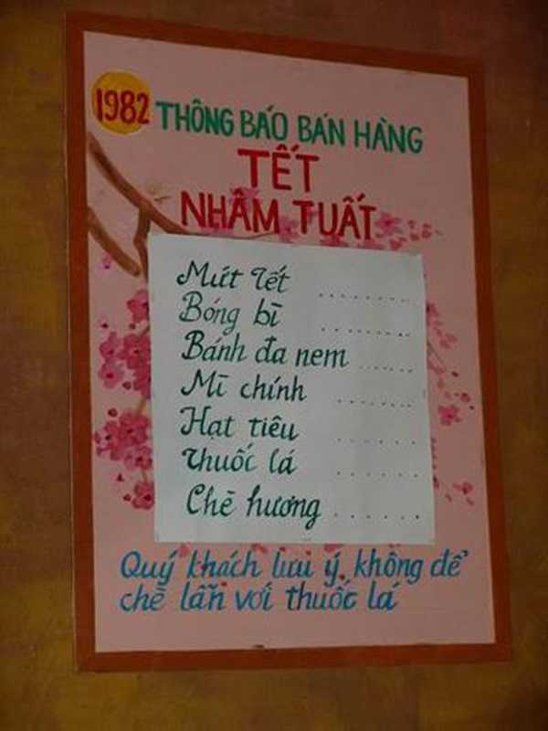 Hình ảnh: Chùm ảnh: Nhớ tết xưa một thời bao cấp số 9