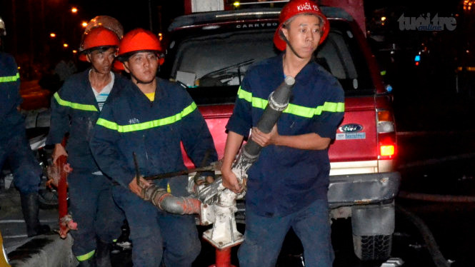 Triển khai ngay phương án chữa cháy