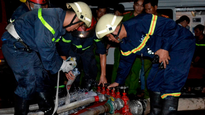 Triển khai ngay phương án chữa cháy