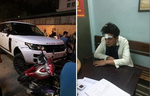 Hinh anh Danh tinh ten cuop xe Range Rover tong lien hoan tren pho Ha Noi