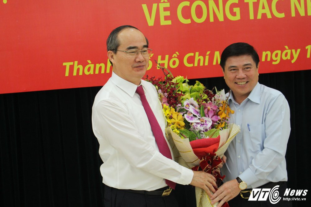 Hinh anh Chan dung tan Bi thu Thanh uy TP.HCM Nguyen Thien Nhan