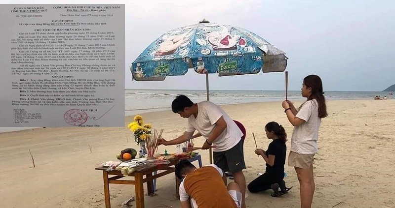 Chu tich Hue tang bang khen